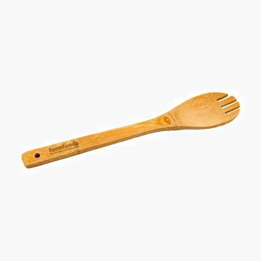 Custom Logo & Company Name Bamboo Cooking Utensils