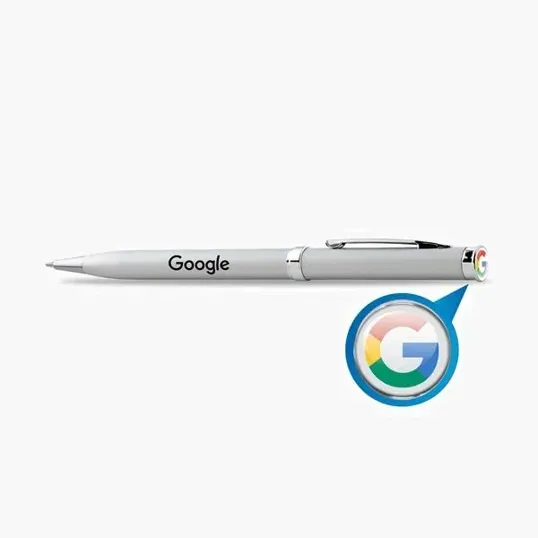 Google Cloud Metallic White Pen