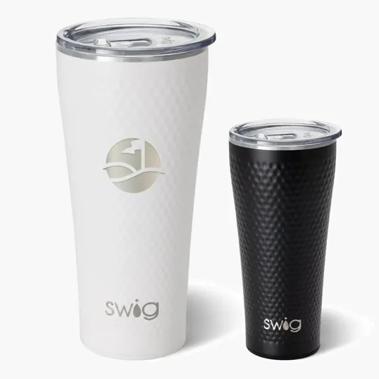 Logo Tumblers | 18 oz. Swig Life Stainless Steel Travel Tumbler - Qty: 24