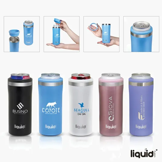 Promotional Logo Stainless Steel Can Coolers