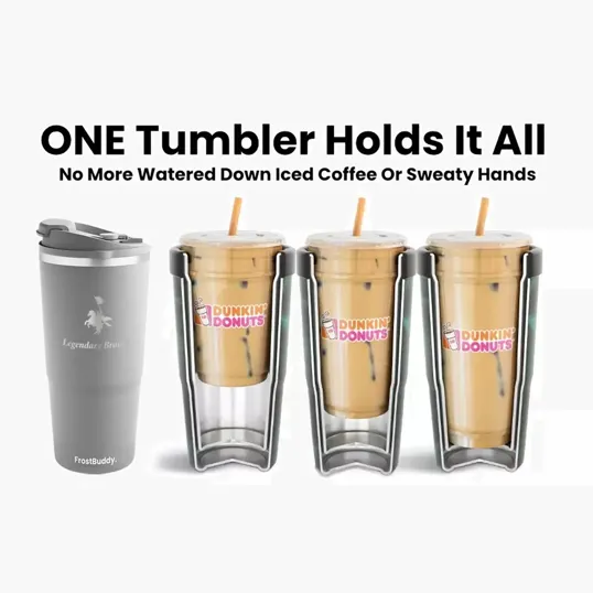 Reusable Cold Cup With Cheetah Print Used for Iced Coffee, Frappes and More  Comes With Reusable Straw NOT DISHWASHER SAFE 