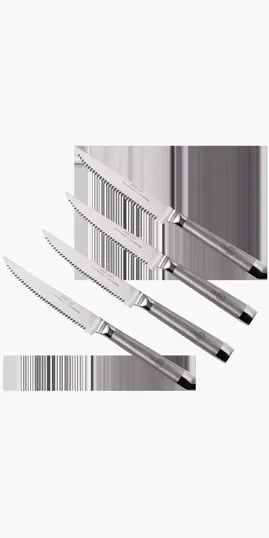 Oneida 4-pc. Stainless Steel Steak Knife Set - Gray