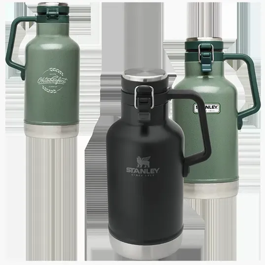 Stanley The Easy-Pour Growler 1.9L, verde, thermos